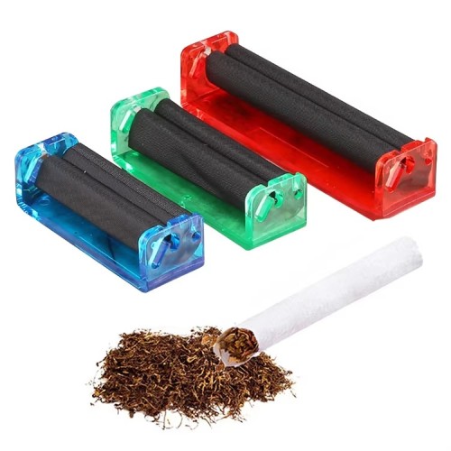 Manual Potable Cigarette Roller Machine Easy Tobacco Rolling Maker Cigarettes Device Smoking Roller
