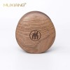 Premium Natural Wooden Healthy Herb Grinder 4 Layers Custom Logo Black Walnut Spice Crusher