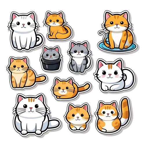 Custom Logo Stickers Customizable Waterproof Holographic Die Cut Stickers