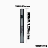 Colorful Og Glass Chillum One Hitter Pipe Tobacco Glass Smoking Pipe