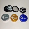 Personalized Custom Design 4 Parts Aluminium Alloy 63mm 50mm Smoking Herb Metal Grinder