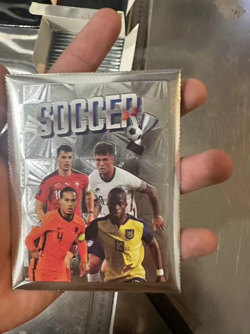 Pack Football Star Collection Trading Card Topps Football Star Trading Cards All-star Soccer Players Card