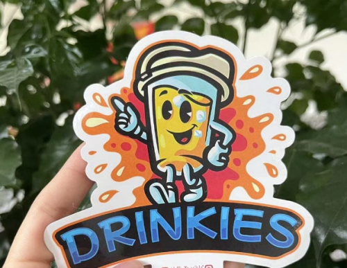 UV Resist Weatherproof Self-Adhesive Label Printing Durable Waterproof Custom PVC Vinyl Sticker