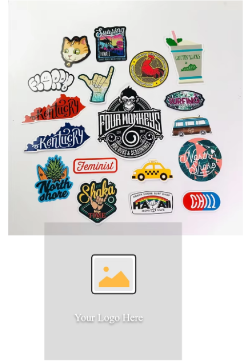 UV Resist Weatherproof Self-Adhesive Label Printing Durable Waterproof Custom PVC Vinyl Sticker