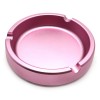 Eco-Friendly Reusable Round Ashtray Gold Wholesale Large Silicone Portable Free Custom Logo Cigar Ashtray