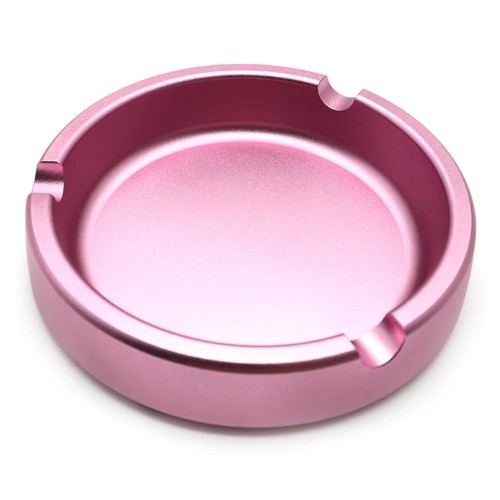Eco-Friendly Reusable Round Ashtray Gold Wholesale Large Silicone Portable Free Custom Logo Cigar Ashtray