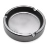 Eco-Friendly Reusable Round Ashtray Gold Wholesale Large Silicone Portable Free Custom Logo Cigar Ashtray
