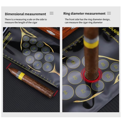 Customization Printing Pouches Humidity-proof Tobacco Cigar Bags Ziplock Cigar Packaging Bag