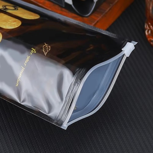 Customization Printing Pouches Humidity-proof Tobacco Cigar Bags Ziplock Cigar Packaging Bag