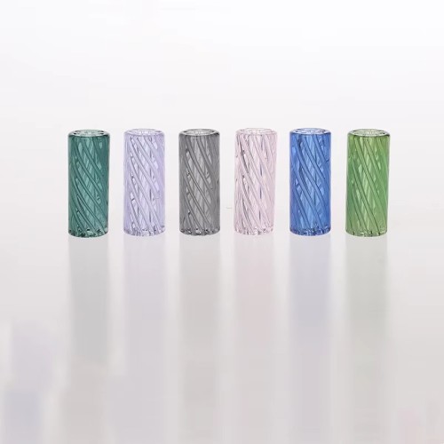 Filter Tips Handmade Unique 7 Holes Spiral 8 10 12mm Smoking Joint Tip for Pre-Rolled Roll Paper