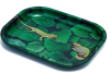Qianxun Free Sample Small Size Rolling Tray 18*14cm Serving Tray Custom Logo Metal Rolling Tray