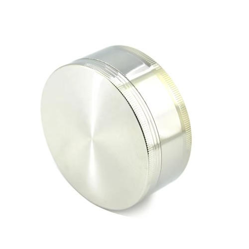 New Custom logo Black 75mm 3 Layers Zinc Alloy Metal Grinder Spice Grinder