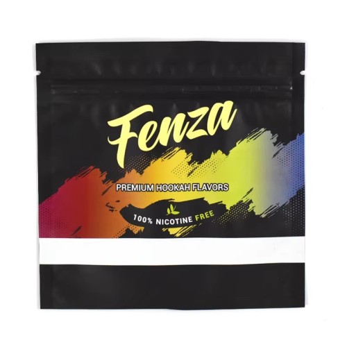 Custom Printed Black Plastic Foil Laminated Tobacco Cigar Packaging Zipper Flat Bags Cigar Wrap Mylar Ziplock Bag