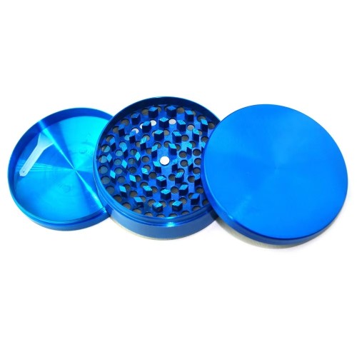 New Custom logo Black 75mm 3 Layers Zinc Alloy Metal Grinder Spice Grinder