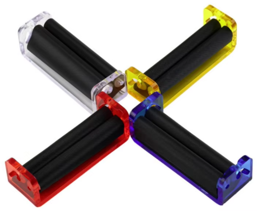 Custom Your Logo High Quality Acrylic Hot Sale Smoking Hand Rolling Machine for Rolling Paper