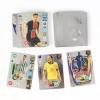 Football Star Card Gold Silver Black Colorful Footballer Trading Game Soccer Collection Soccer Player Cards for Kids