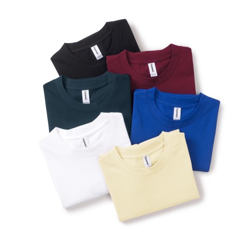 T-Shirts Low MOQ Customizable Plain T-Shirts Men Unisex Plus Size Knitted Print