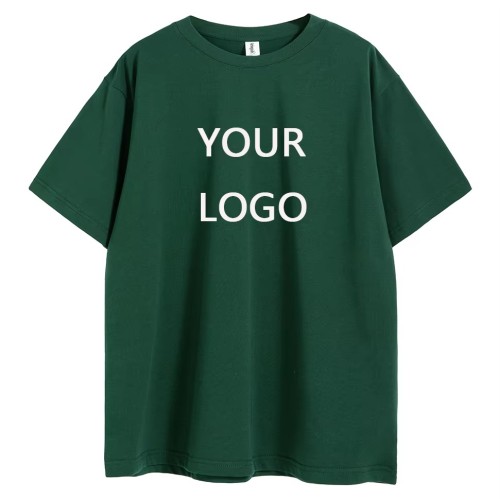T-Shirts Low MOQ Customizable Plain T-Shirts Men Unisex Plus Size Knitted Print