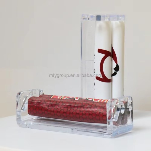 King Size ABS Material Plastic Manual Colorful Backwoods Cigarette Rolling Machine Roller