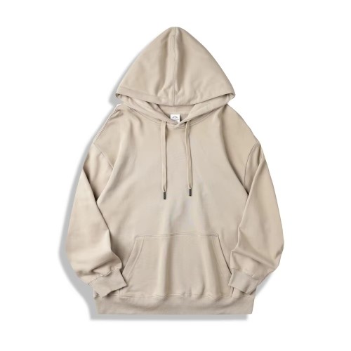 Teeplus 100% Cotton 350g Hoodie Casual Solid Pattern with Hooded Collar for Autumn Season