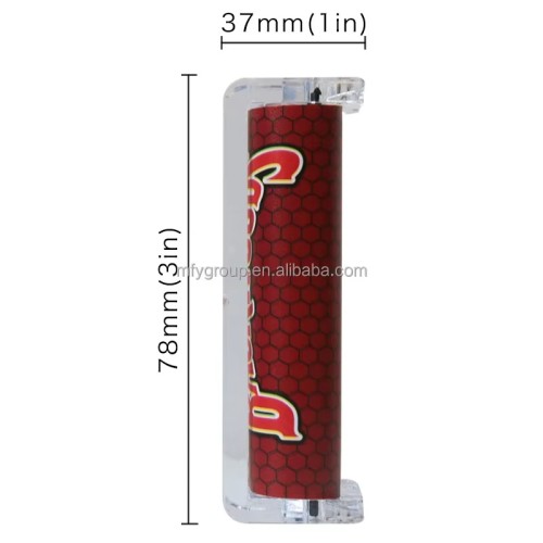 King Size ABS Material Plastic Manual Colorful Backwoods Cigarette Rolling Machine Roller