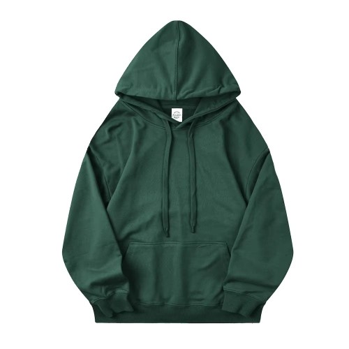 Teeplus 100% Cotton 350g Hoodie Casual Solid Pattern with Hooded Collar for Autumn Season