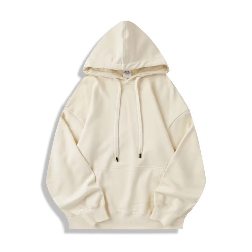 Teeplus 100% Cotton 350g Hoodie Casual Solid Pattern with Hooded Collar for Autumn Season