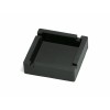 Wholesale Square Silicone Ashtray Small Portable Cigar Ashtray logo Custom Cigarette Ashtrays