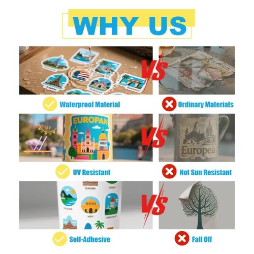 Manufacturer High Quality Custom Puffy Sticker Personalized Designs Cute Cartoon 3D Waterproof Stickers