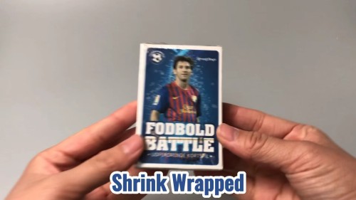 Manufacturer Custom Printing Messi Ronaldo Suarez Football Battle Card Games