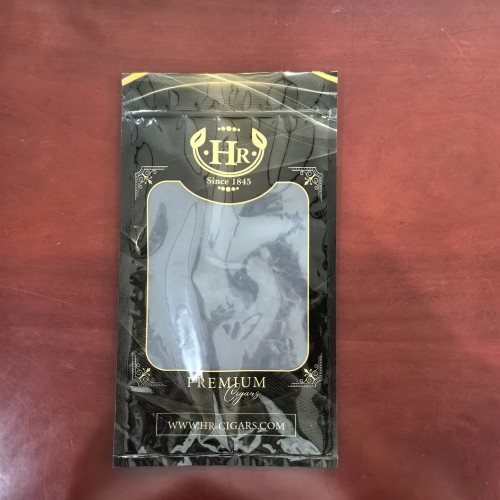 Custom Foil Cigar Packaging Bag Ziplock Tobacco Wraps Packaging Pouch Humidor Cigar Bag with Zipper