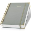 Factory Sale Hardcover Spiral Notebook Custom Designed Journal A5 Thick PU Leather Notebook with Customisable Logo