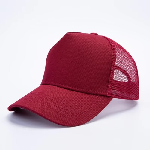 Casquette Baseball De Marque High Quality 5 Panel Trucker Hat Custom Baseball Cap With Own Fabric and Logo