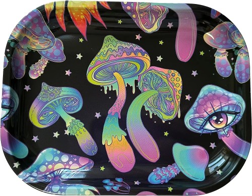 Wholesale Custom Smoking Tobacco Accessories Herb Tinplate Smoke Tin Rolling Tray for Serving