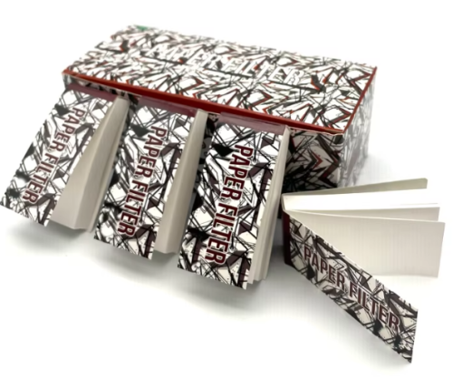 White Brown Paper Smoking Rolling Paper Tips Filters Tobacco Tips Filters