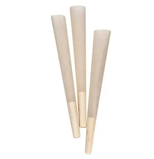 Manual 98mm 110mm Raw Pre-Rolled Cones Smoking Pre Rolled Cones Preroll Paper Cone