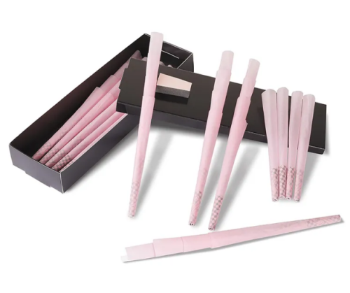 Manual 98mm 110mm Raw Pre-Rolled Cones Smoking Pre Rolled Cones Preroll Paper Cone