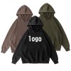Hoodie Acid Wash Oversized Hoodie Vintage Men Heavyweight French Terry Hoodie Custom