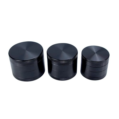 Wholesale Smoking Logo Engraved Metal Herbal Grinder 4 Layers Portable Spice Grinders Rolling Paper Bulk Herb Grinder