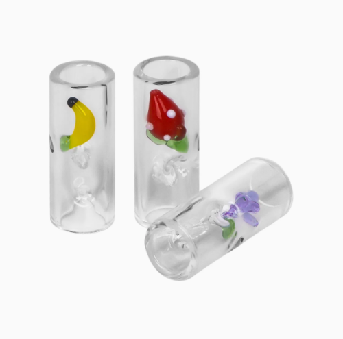 1.18 Inch Glass Cigarette Rolling Filter Tips Glass Joint Filter Tips