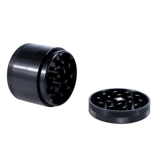 Wholesale Smoking Logo Engraved Metal Herbal Grinder 4 Layers Portable Spice Grinders Rolling Paper Bulk Herb Grinder
