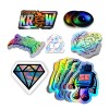 Custom Printing Waterproof Vinyl Stickers Die Cut Stickers Adhesive Pvc Label Sticker
