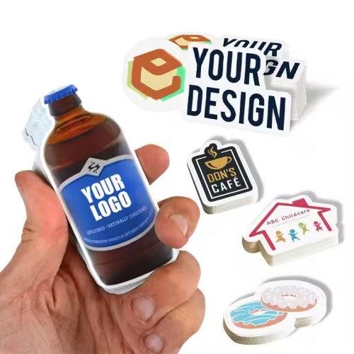 Custom Printing Waterproof Vinyl Stickers Die Cut Stickers Adhesive Pvc Label Sticker