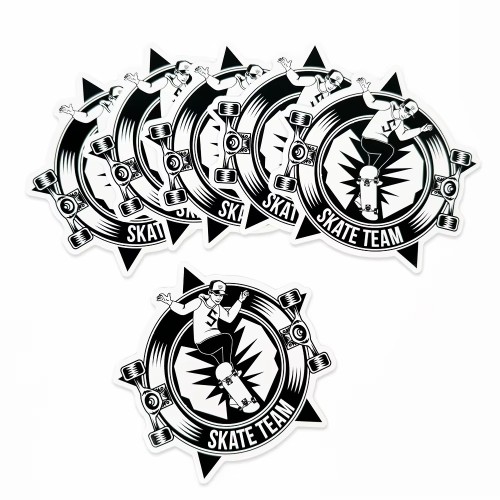 Brand Waterproof Custom Stickers Packaging Durable Custom Sticker Die Cut Logo Adhesive Vinyl Sticker
