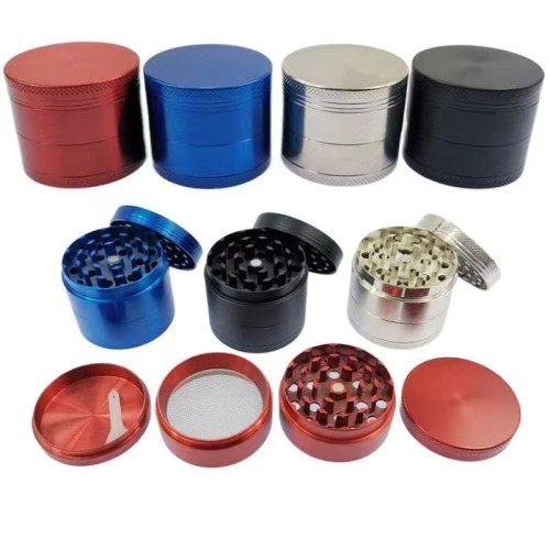 Custom Logo Pattern Tobacco Grinder, Multi-Color Home Manual Grinder, Smoking Accessories