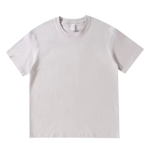 100% Cotton Branded T-Shirt Oversized Short Length Casual Style Custom Black Puff Print Men Blank Design Fashion T-Shirt