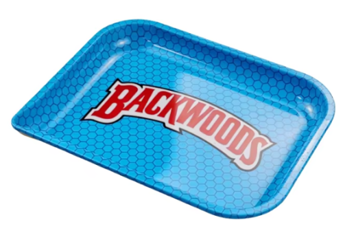 Factory New Shape 18x14cm Metal Funnel Tray Custom Tobacco Operation Tin Tray Portable Rolling Tray
