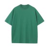 100% Cotton 270g Heavyweight Printed Brand logo Plus Size Casual Tshirts 