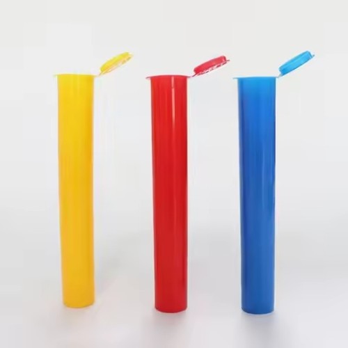 150mm Pop Top Tube Container Packaging Plastic Biodegradable Childproof Cigar Tubes