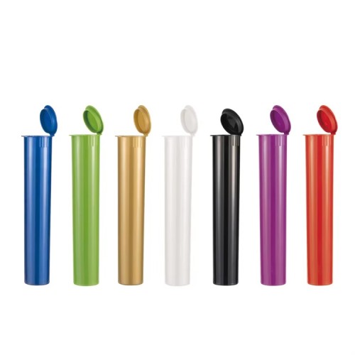 150mm Pop Top Tube Container Packaging Plastic Biodegradable Childproof Cigar Tubes